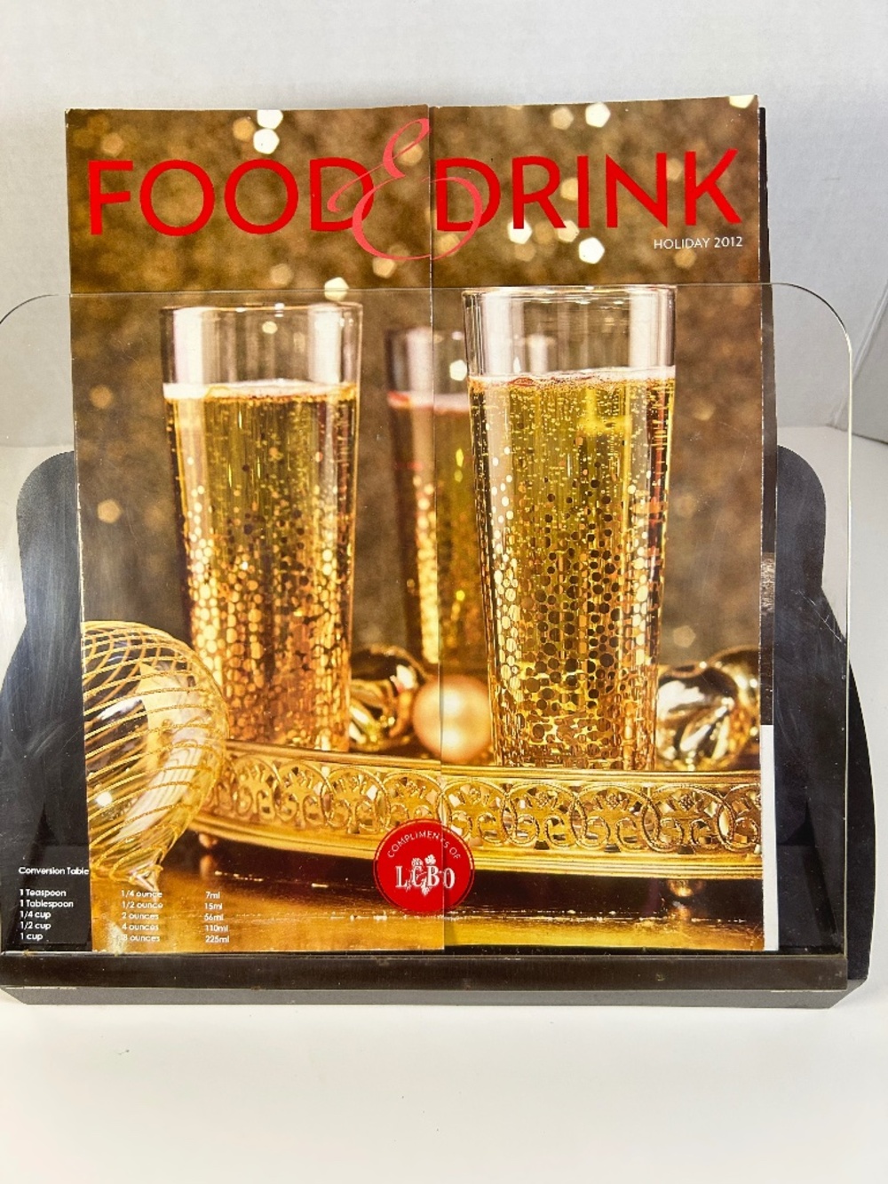 Food & Drink Magazine Holiday 2012 LCBO Recipes Cocktails Entertaining Vintage